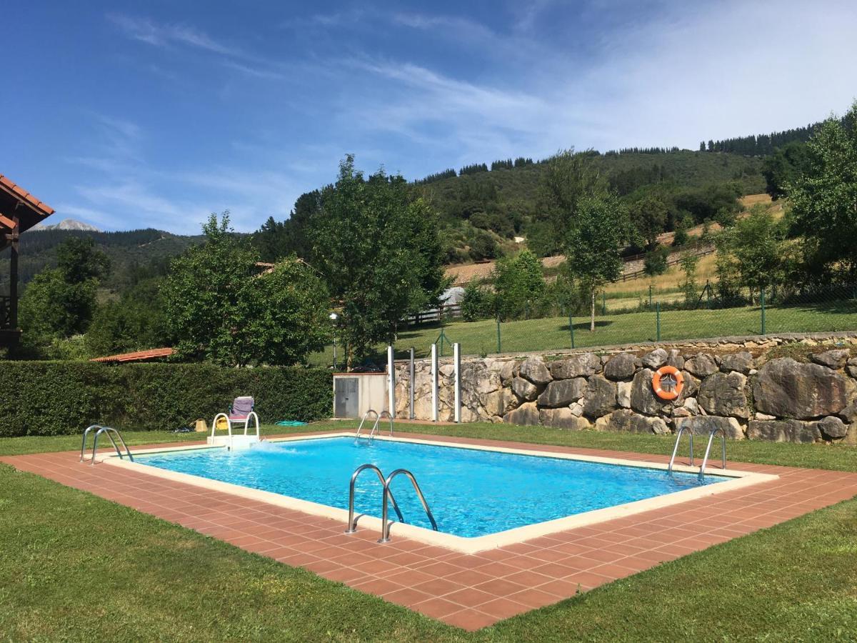 Precioso Chalet Junto A Potes Con Piscina-4 Hab,3 Banos Ojedo Kültér fotó